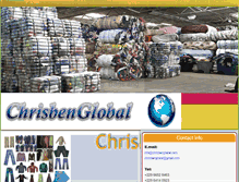 Tablet Screenshot of chrisbenglobal.com